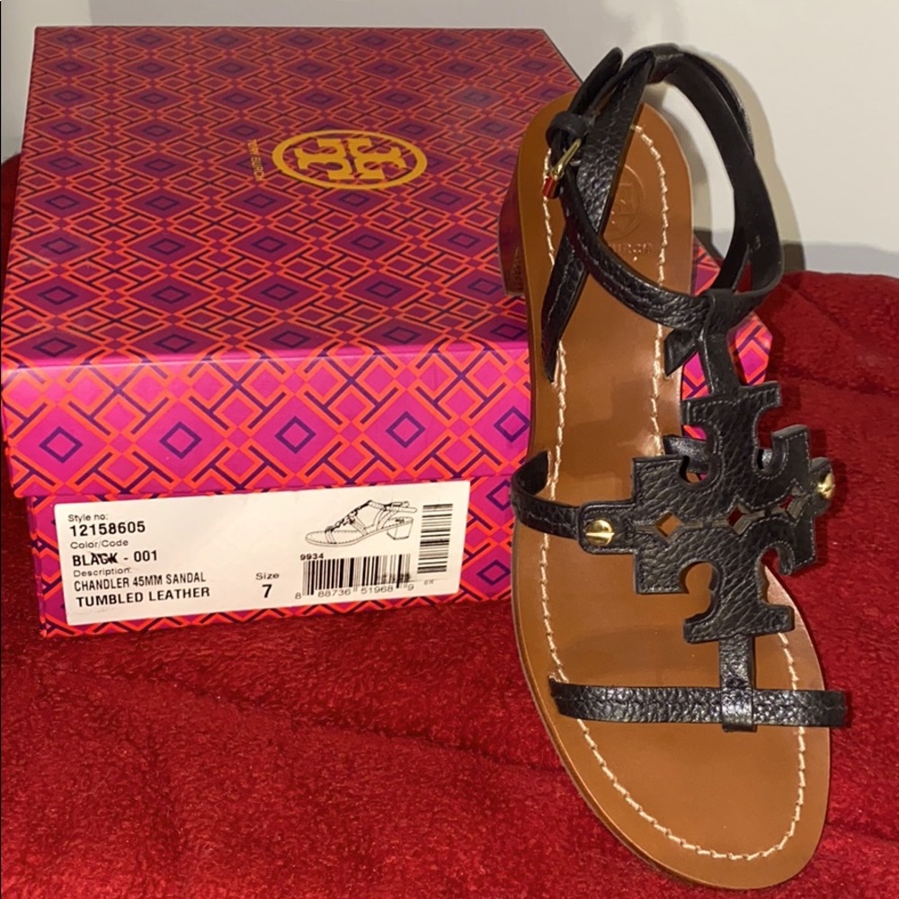 Tory Burch New Black Sandals